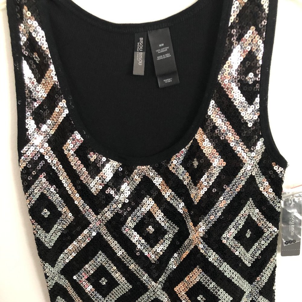 Sequin Tank Top